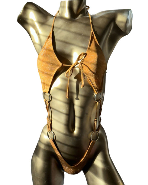 3I Body Marina in shiny fabric Without Stones - Available